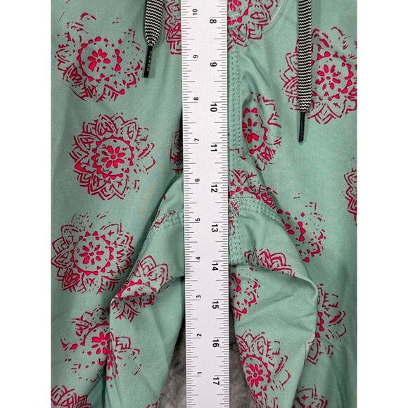 Roark Shorts 38 Mens Savage Green Floral Print Board Swim Trunks - Picture 4 of 8